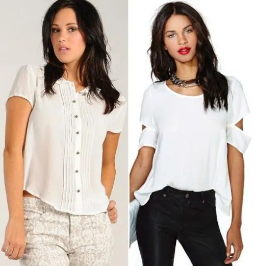 В чем разница между блузкой и рубашкой? Блузка или рубашка?