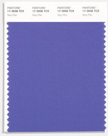 Самый модный цвет 2022 года по Pantone - Very Peri, сине-фиолетовый
