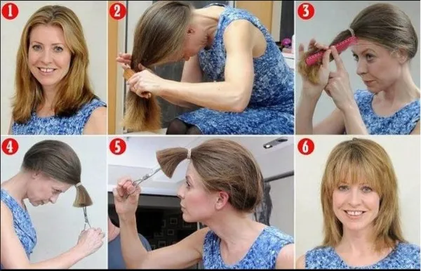 Как подстричь волосы ровно. Пошаговые инструкции в домашних условиях.
