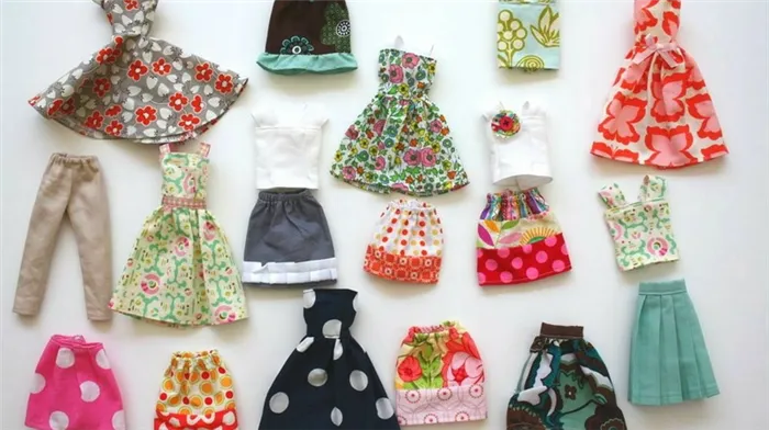 Лучший дизайн платья для куклы Барби + инструкция по шитью
