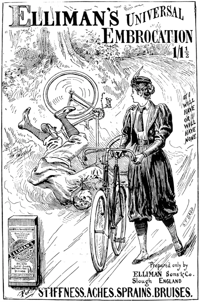Рекламные щиты, 1897 год.