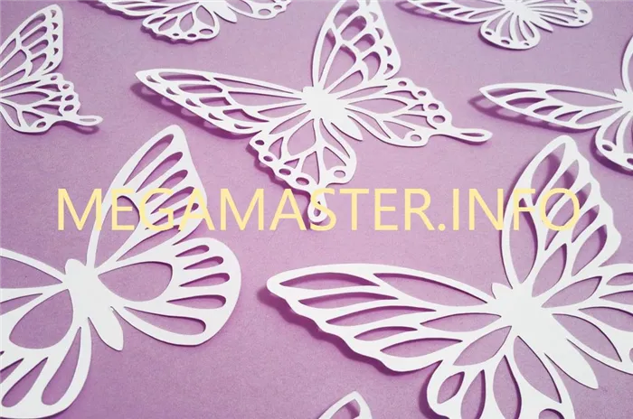 Как сделать бабочек своими руками из бумаги, ленты и других простых материалов