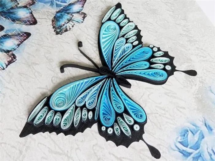 Как сделать бумажных бабочек