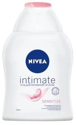 Nivea Intimate Sensitive Gel для ухода за чувствительной областью, 250 мл.