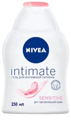 Nivea Intimate Sensitive Gel для ухода за чувствительной областью, 250 мл.