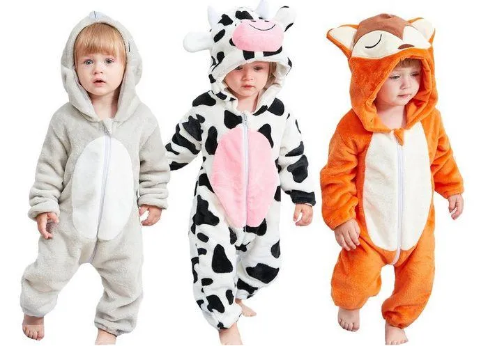 Пижамы для детей в виде животных на фото