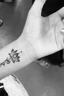 Татуировки на руках для девочек