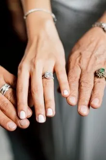 На какую руку надевают помолвочное кольцо до свадьбы