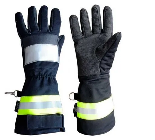 Перчатки пятипалые для пожарных