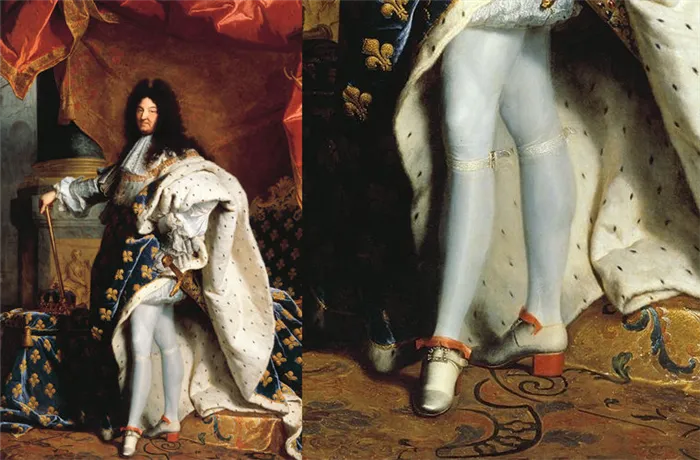 Людовик XIV и каблуки
