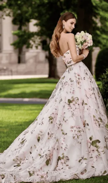 свадебное платье бледно розовое