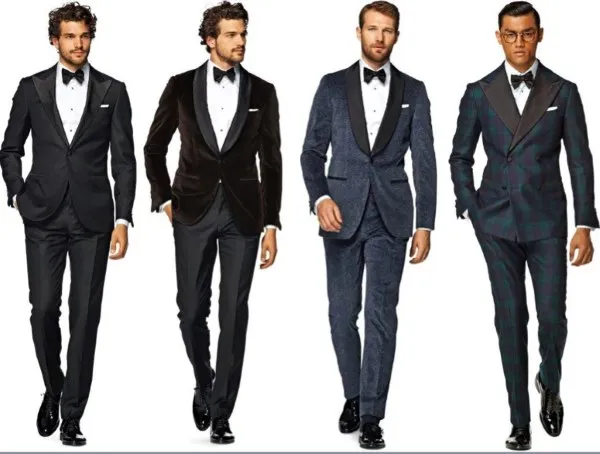 Блэк тай дресс код для женщин, мужчин в одежде. Стиль Black tie optional, фото
