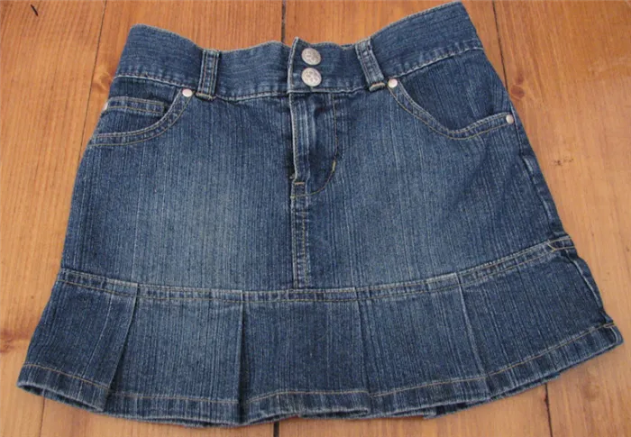 юбка из джинсов