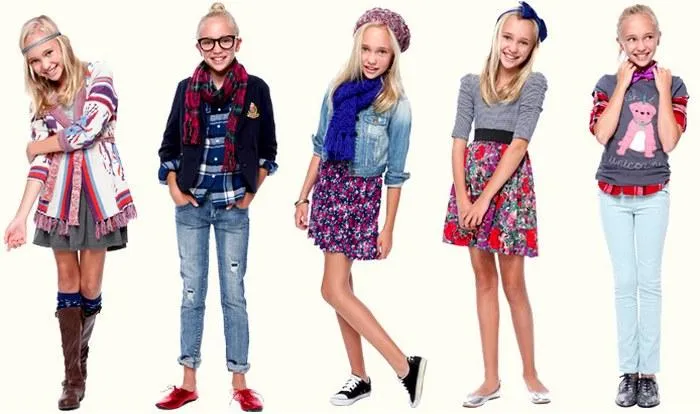 Разнообразие подростковой одежды для девочек фото
