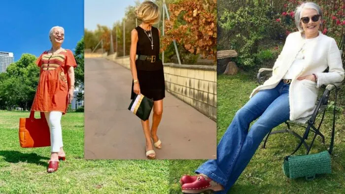 10 пар стильной и удобной обуви для женщины 55-60 лет для лета