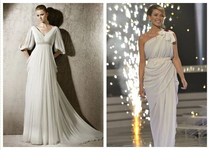 Греческие свадебные платья (фото)