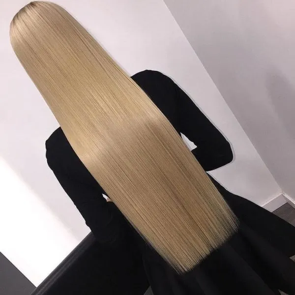 Длинные волосы