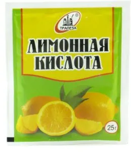 Лимонная кислота против пятен от ржавчины