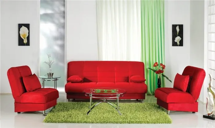 Фото № 14: Сочетание цветов в интерьере с зеленым оттенком: 20 стильных идей