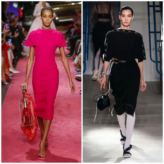 Платье-футляр – элегантная классика в женской моде 2020-2021 года 11