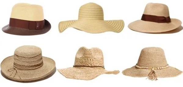 Летние соломенные шляпы