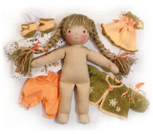 Пошив тела вальдорфской куклы