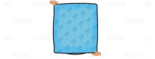 Раскручиваем одеяло до конца