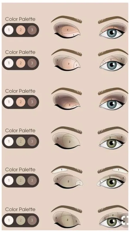 Техники нанесения макияжа глаз
