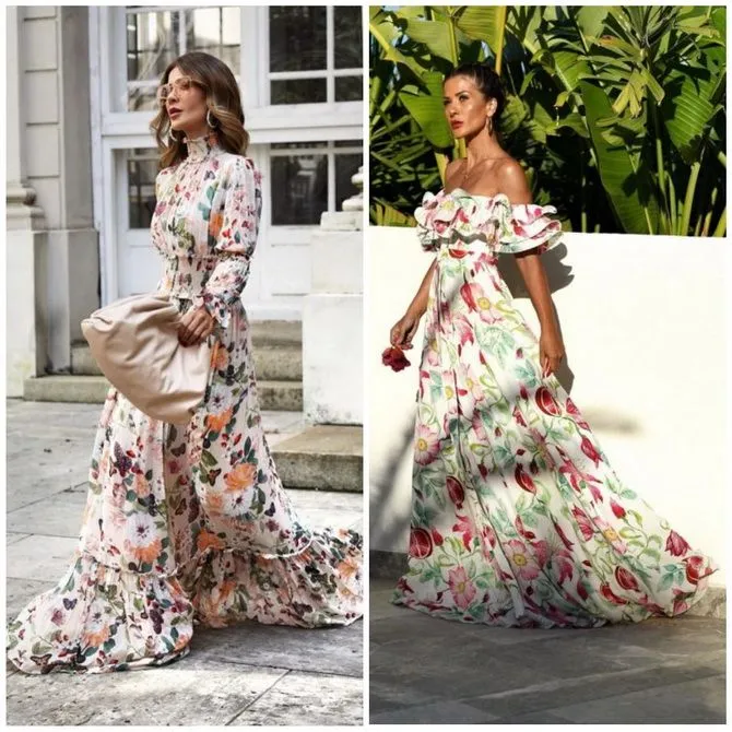 Платье с цветами: подборка лучших флористических принтов 2021-2022 года 10