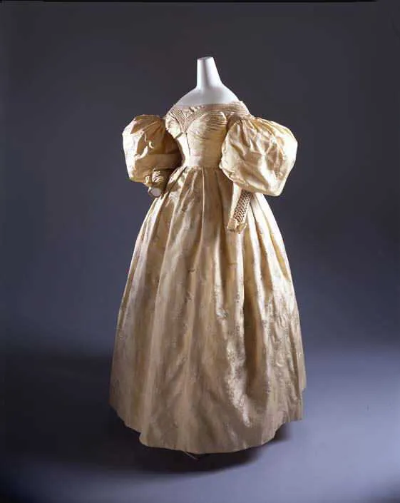 свадебное платье 19 век