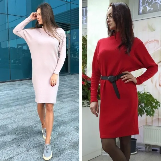Модные платья летучая мышь: красиво и стильно 7