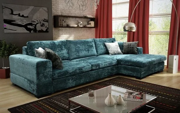 диван с флоком