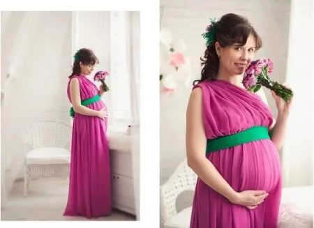 Греческое платье своими руками для беременных