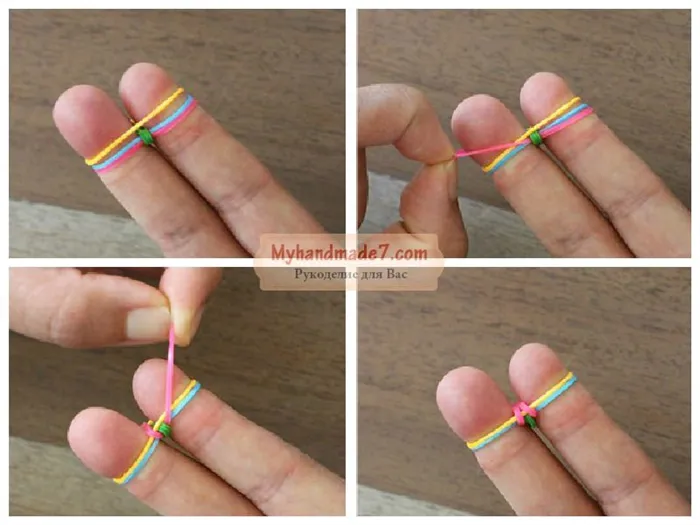 Плетение браслетов на пальцах: : лучшие мастер-классы с фото