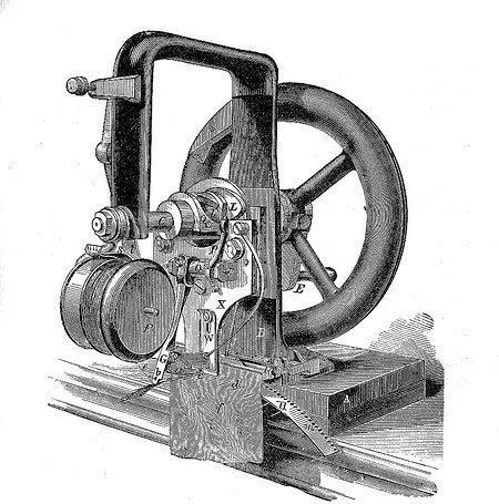 первая швейная машина, использующая принцип челночного стежка