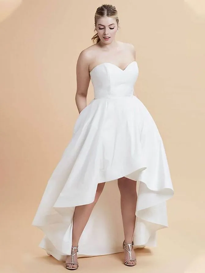 Короткие свадебные платья 2021-2022 48