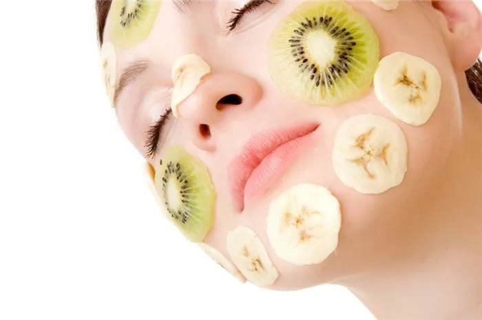 Воздействие на кожу: витамины и минералы в составе киви