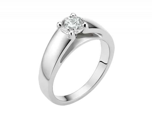 кольцо Marryme с крупным бриллиантом 