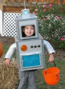 костюм робота для мальчика
