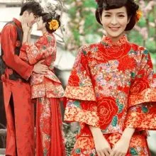Свадебное китайское платье