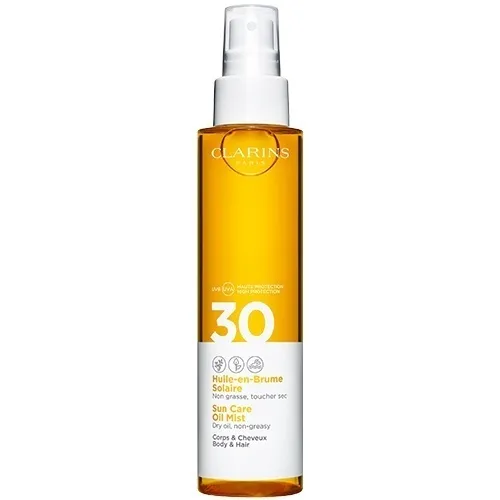 Солнцезащитное масло-спрей для тела и волос SPF 30 Clarins Huile-en-Brume Solaire фото № 2