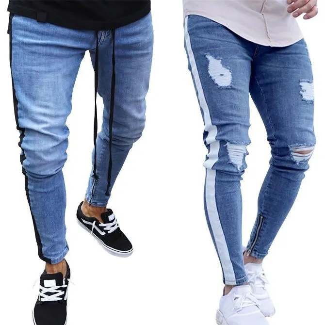 мужские джинсы рваные 2020