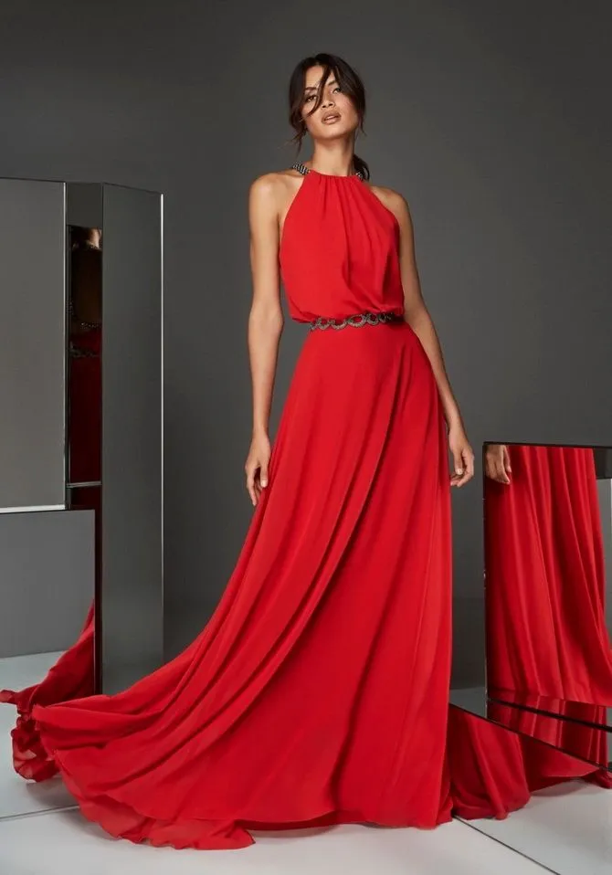 платья красного цвета