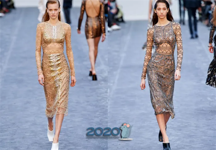 Вечернее платье от Roberto Cavalli на 2020 год