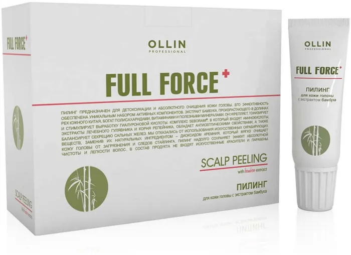 Ollin Full Force Scalp Peeling With Bamboo Extract